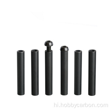 अच्छी कीमत M3 Knurled Anodized गोल एल्युमिनियम स्टैंडऑफ